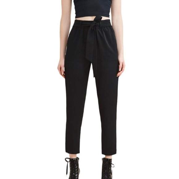 Dynamite Cindy Sash-Tie Cigarette Pant - Picture 1 of 6